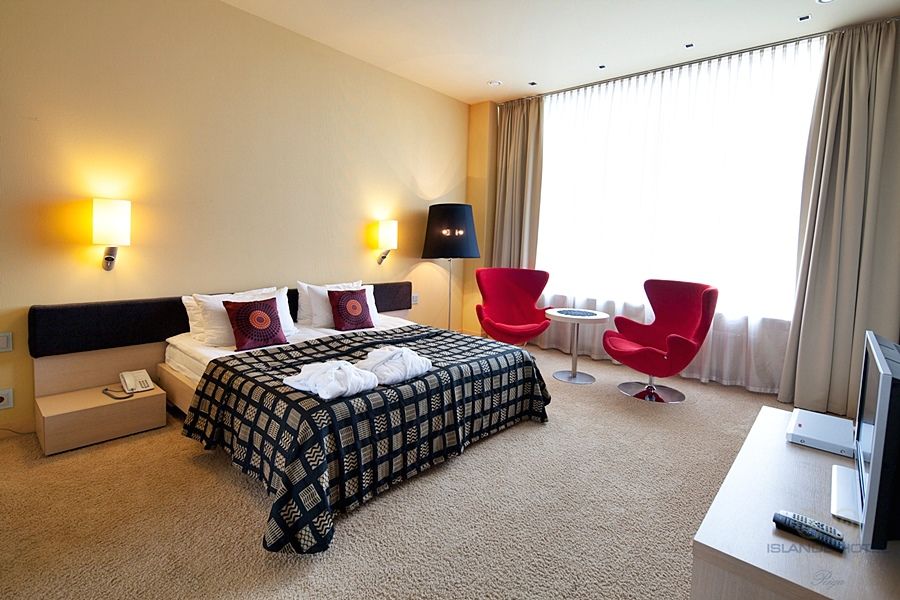Riga Islande Hotel With Free Parking Bagian luar foto